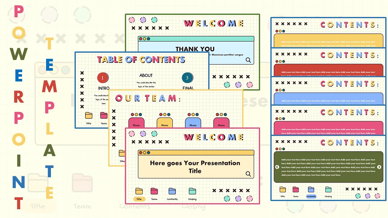 โหลด template powerpoint  New  POWERPOINT TEMPLATE || CUTE POWERPOINT TEMPLATE || FREE TEMPLATE || 2021