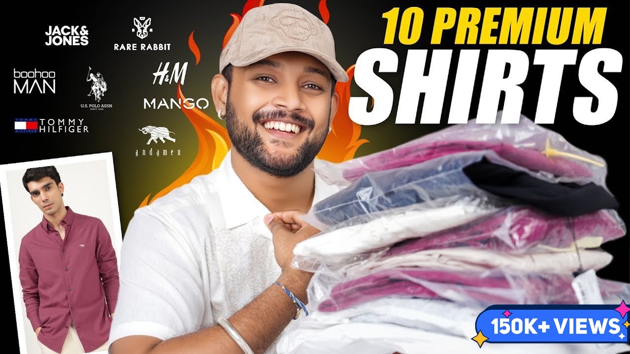 10 Best Branded Casual Shirts for College/Office/Festival🔥Myntra Men Shirt Haul 2025 | ONE CHANCE