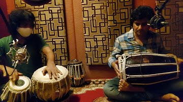 Vishal Kumar | New Hindi Album Dholak Tabla Rhythm Arrangement | Studio Recording Session #shorts