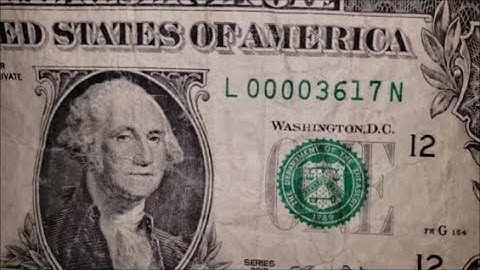 LOW SERIAL NUMBER BANKNOTE Found Bill Searching for Rare Currency