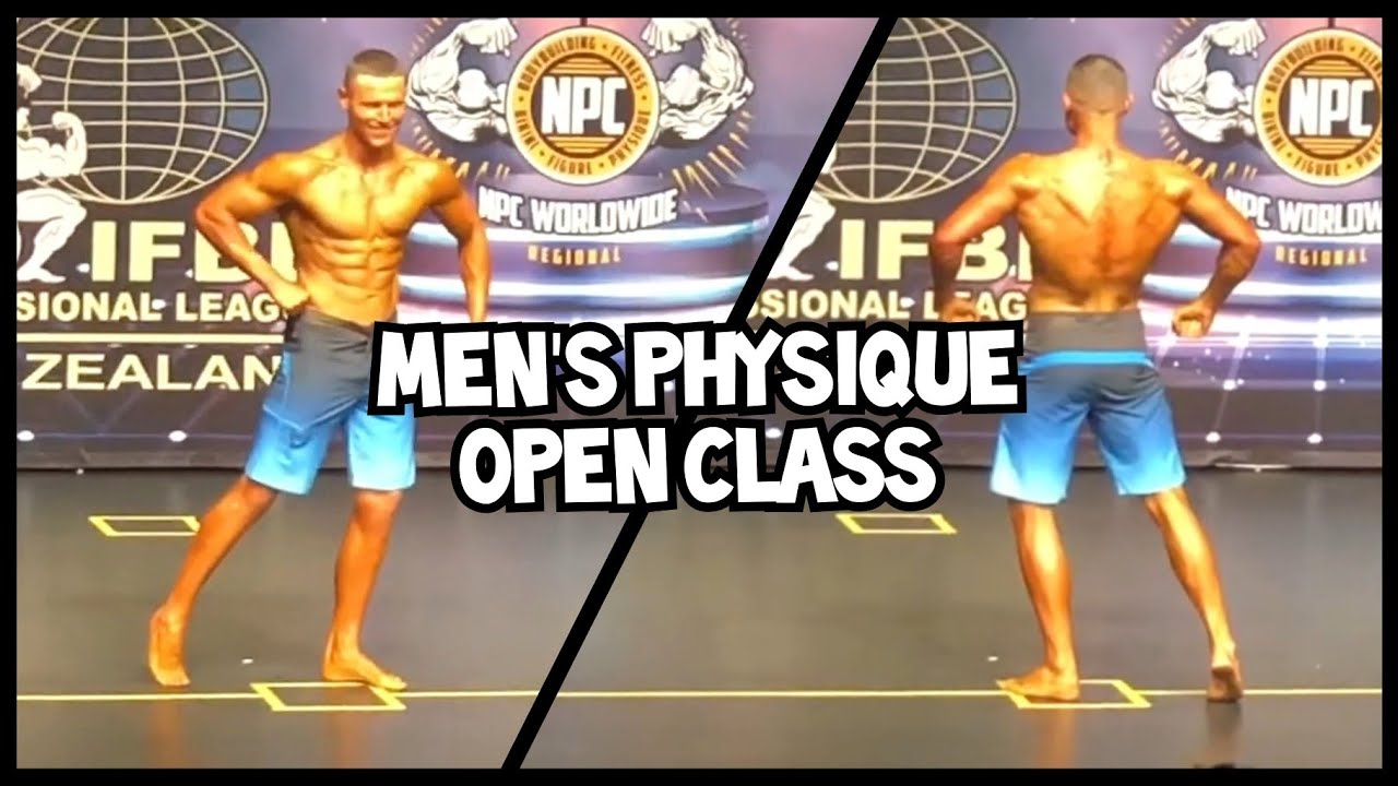Jacob McDonald Men's Physique Open Class @ 2020 NZIFBB South Island Bodybuilding Champs!