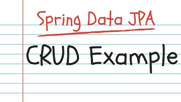 Spring Data JPA CRUD Example