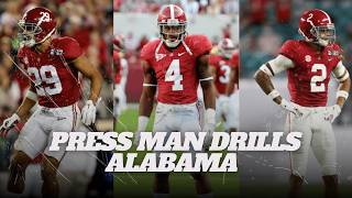 Great Alabama Press Man Drill!!