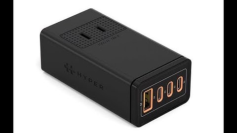 NMS Review: Hyper - Hyperjuice Stackable GaN 100W USB-C Charger HJ417