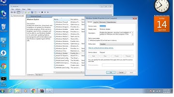 how to Completely Disable Windows Update (Windows 7)