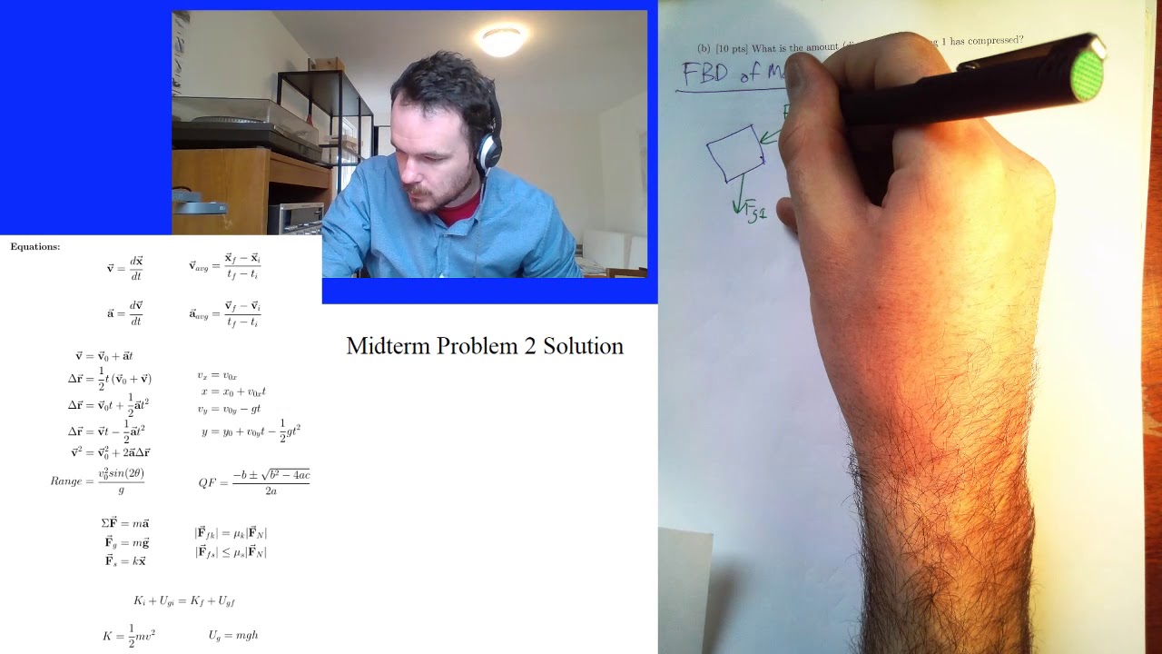 Midterm Problem 2 - YouTube