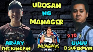 UBOSAN NG MANAGER! ARJAY GRACIA 🆚 GUGU ZAMBOANGA 9,10 | BET 22K🎱