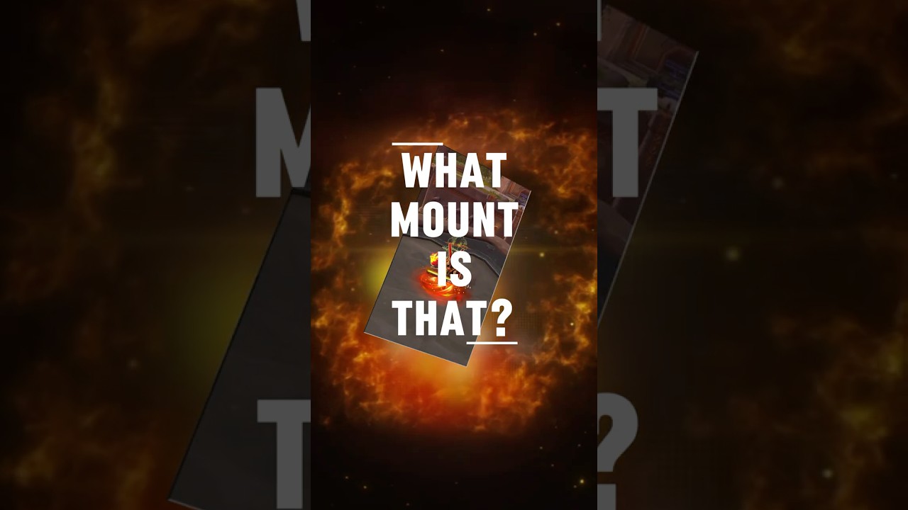 Горный ездовой питомец "Пылающая доблесть" | Награда за 12-месячную подписку