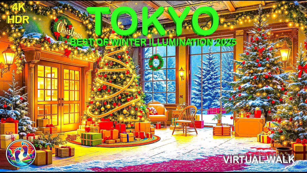 Best of Tokyo Christmas Lights 2025 | 3-Hour Winter Illumination 