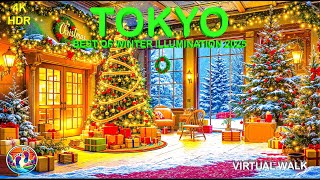 Best of Tokyo Christmas Lights 2025 | 3-Hour Winter Illumination
