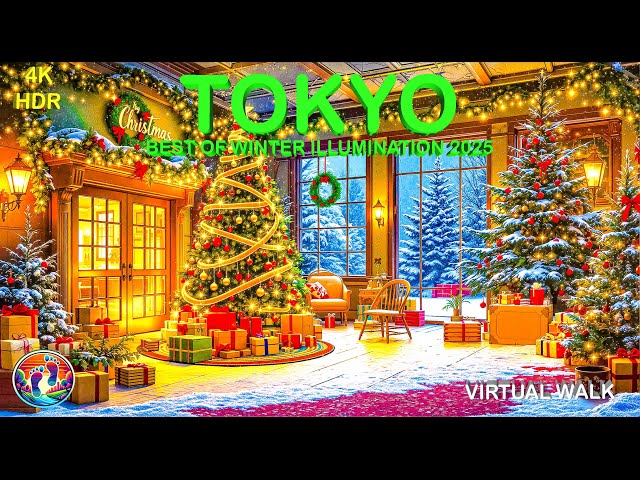 Best of Tokyo Christmas Lights 2025 | 3-Hour Winter Illumination