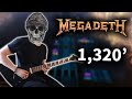 Megadeth - 1,320&#39; (Rocksmith CDLC) Guitar Cover