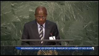 Nations unies : Adrien Houngbédji salue les efforts en faveur de la femme et des jeunes