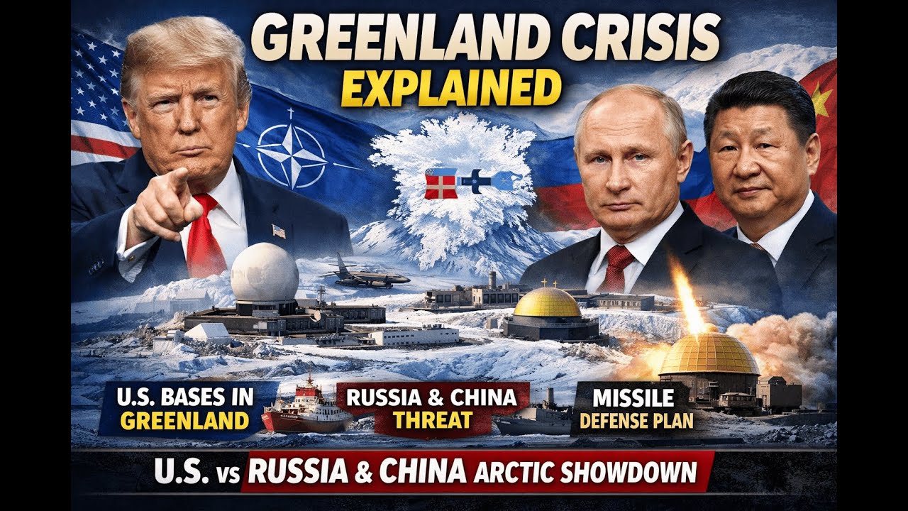 Trump NATO Arctic Deal • Greenland Geopolitics Explained • U.S vs Russia China Battle