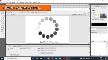 Membuat Animasi Loading di Adobe Flash CS3 Profesional