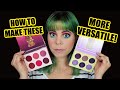 How to work with monochromatic/small palettes | 2 looks | Juvias Place Berries and Violets