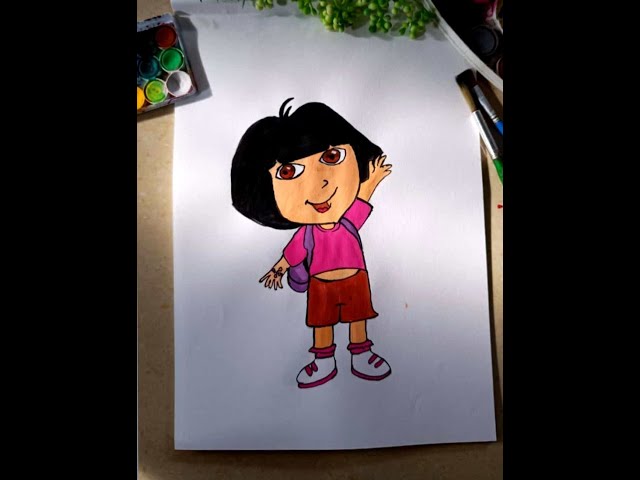 Doraaaaa the Explorerrrrr #dora #doratheexplorer #art #artist #artwork... |  TikTok