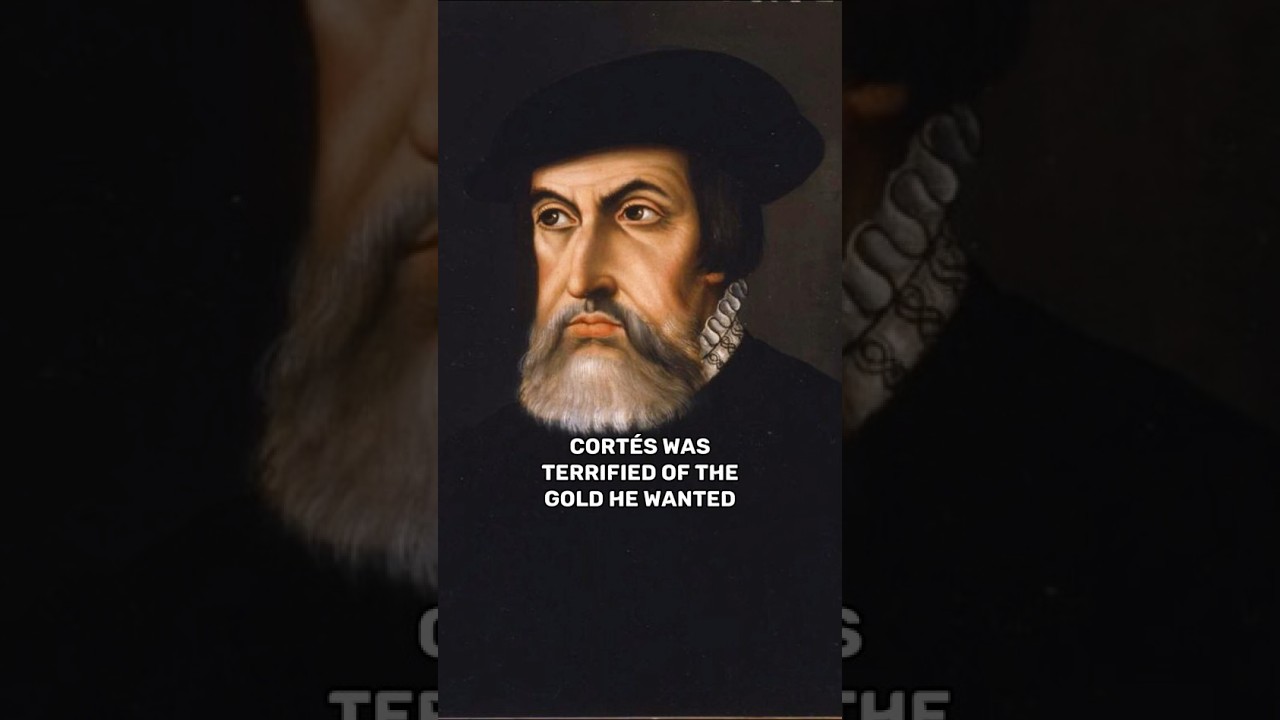 The real Cortés was terrified of the gold he wanted 