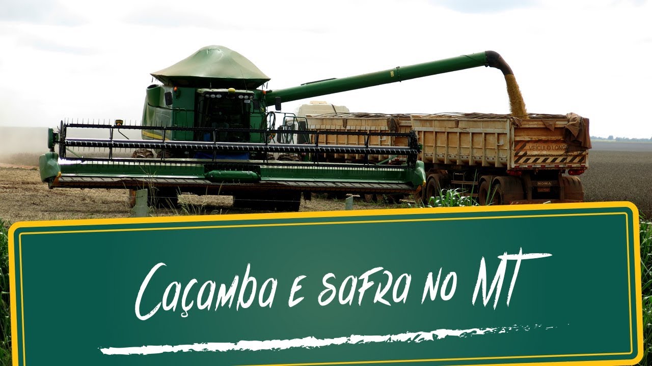 Tombamento de caçamba e safra 2017 no Mato Grosso