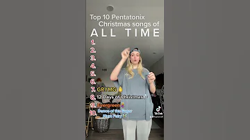 top 10 @PTXofficial Christmas songs of ALL TIME - liv pearsall #shorts