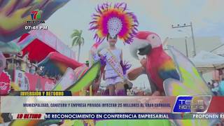 Municipalidad, CANATURH y empresa privada inyectan 25 millones al Gran Carnaval de La Ceiba