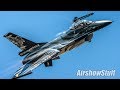 Dark falcon belgian air force f16 demo  riat 2018