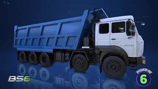 TATA MOTORS M\&HCV BS6 CONSTRUCK TIPPER RANGE -  with the POWER OF 6