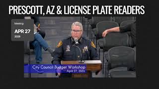 Prescott, AZ Police Department ALPR Budget | April 27, 2026