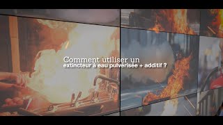 YLEA : Comment utiliser un extincteur à eau - Prévention Incendie