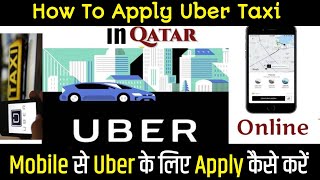 How to apply sign up to drive & deliver uber taxi in qatar | how to create uber driver account screenshot 4