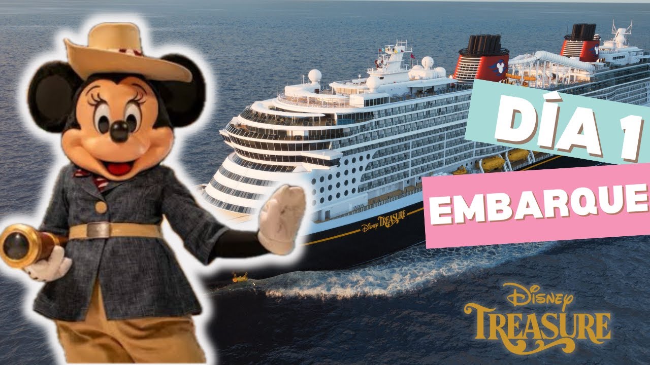 DISNEY TREASURE🛳️ DÍA DE EMBARQUE + ROOM TOUR + WORLD OF MARVEL! 4K🎥