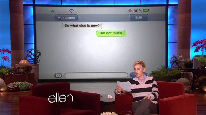 Ellen's Got Clumsy Thumbsy