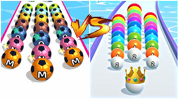 MAX LEVELS A-Z Run vs BallRun2048 🔮💥: All Levels Gameplay Walkthrough Android ,iOS NEW UPDATE