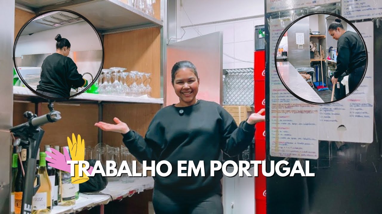 Manhã de trabalho comigo em Portugal 🇵🇹 Salário, documentos e rotina
