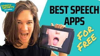 3.5 FREE Speech Apps for Dysarthria, Apraxia & Aphasia Therapy