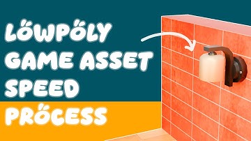 Low poly 3D Game Asset Creation process: How to Creat Wall Light In Blender