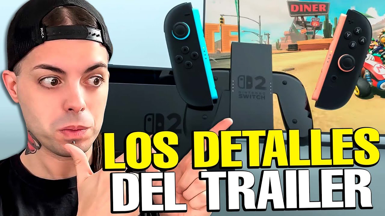 🔎 TODOS los SECRETOS del TRAILER de Nintendo SWITCH 2 y DATOS! - YouTube