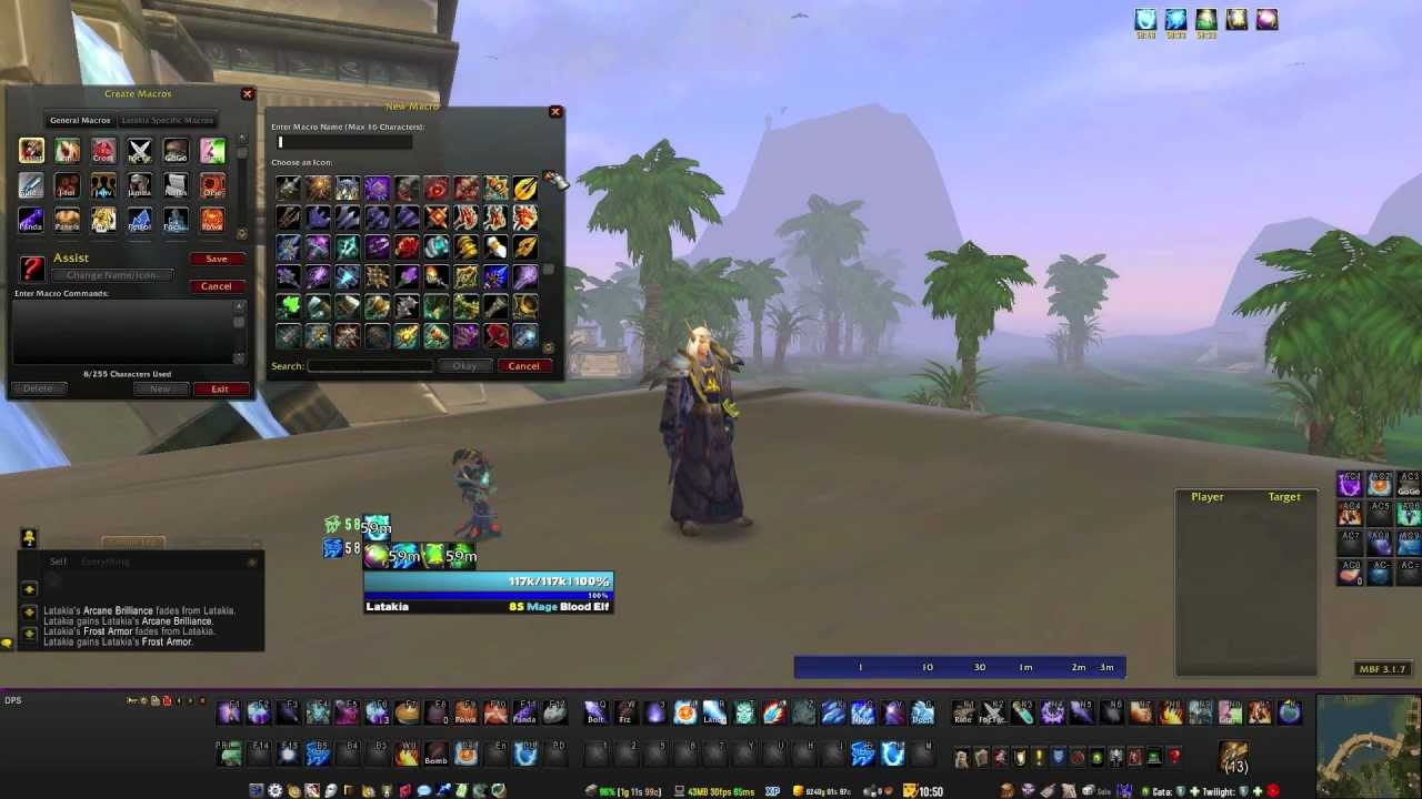 Advanced Icon Selector - Macro Addon for World of Warcraft - YouTube