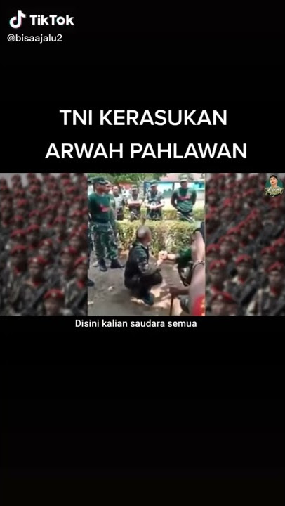 Anggota TNI Kerasukan Arwah Pahlawan!! inilah pesan yang ingin disampaikan untuk INDONESIA