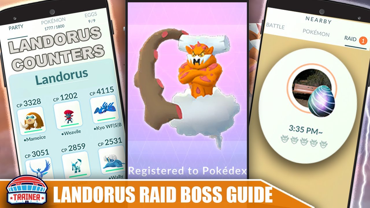 Pokémon GO: como pegar Landorus nas reides; veja melhores counters, e-sportv