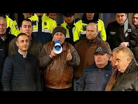 ტაქსის მძღოლების აქცია