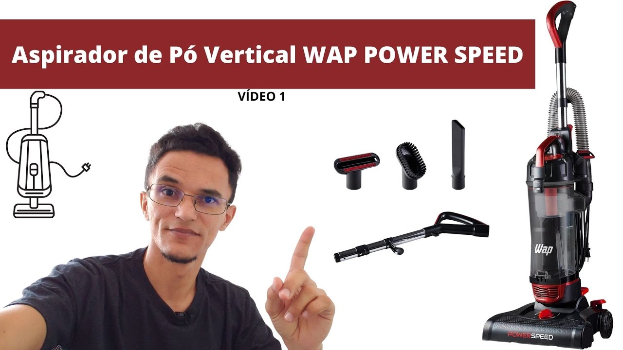 Aspirador de Pó Vertical WAP POWER SPEED 2000W 