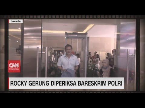 Rocky Gerung Diperiksa