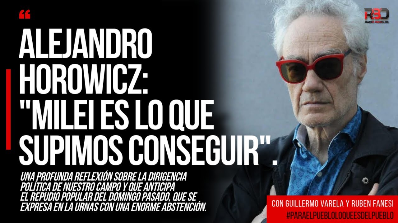 ALEJANDRO HOROWITZ: 
