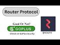 Is Router Protocol (New) ($ROUTE) token good or not??