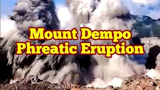 Mount Dempo Phreatic Eruption, Indonesia Volcano, Ring Of Fire