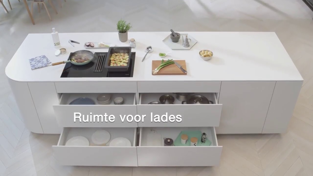 Twoinone korte impressie miele inductiekookplaat met afzuiging by ... Miele kookplaat met afzuiging