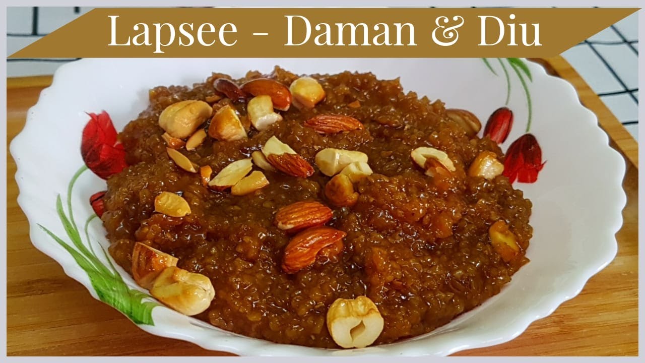Lapsee - Gujarat Dish Famous in Daman & Diu - Broken Wheat Healthy Sweet