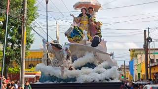 Paso del Tradicional Rezado de Nuestra Señora de la Asunción Por el Templo de la Recolección 