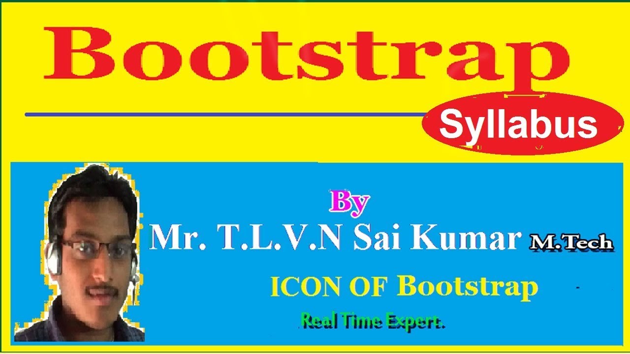 Video 1: BootStrap Syllabus - YouTube